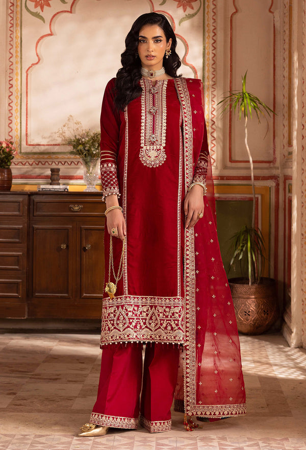 Adans Libas | Velvet 25 | 7522 V by Adans Libas - Designer Dress  - Type : Ladies Clothes - Available at Libayah - 100% Original 