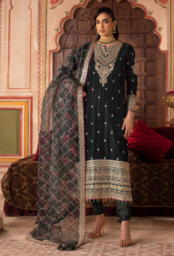 Adans Libas | Velvet 25 | 7527 V by Adans Libas - Designer Dress  - Type : Ladies Clothes - Available at Libayah - 100% Original 