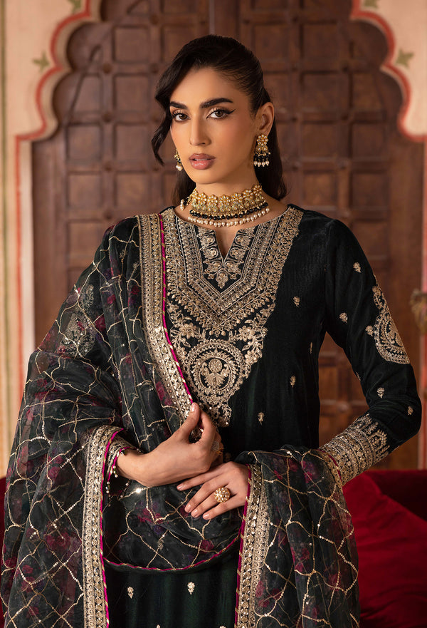 Adans Libas | Velvet 25 | 7527 V by Adans Libas - Designer Dress  - Type : Ladies Clothes - Available at Libayah - 100% Original 