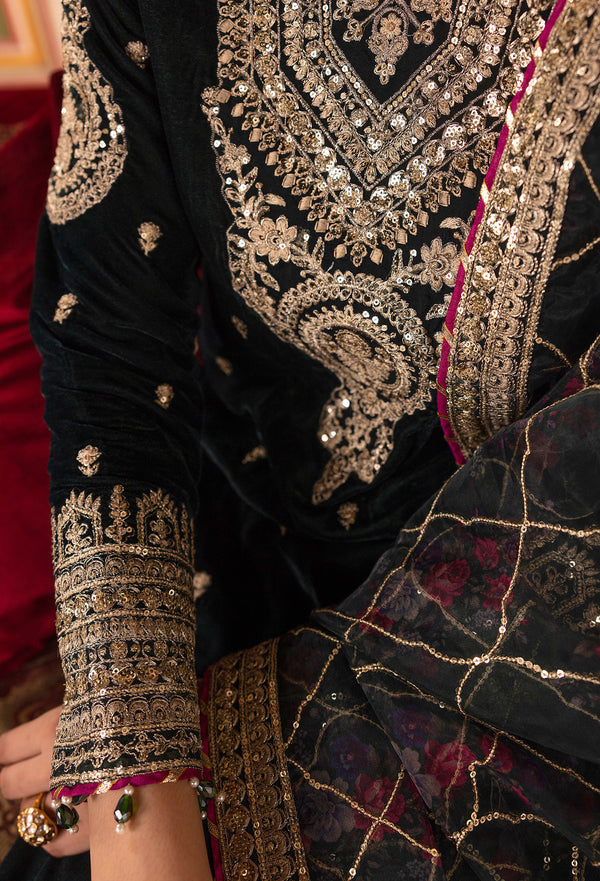 Adans Libas | Velvet 25 | 7527 V by Adans Libas - Designer Dress  - Type : Ladies Clothes - Available at Libayah - 100% Original 