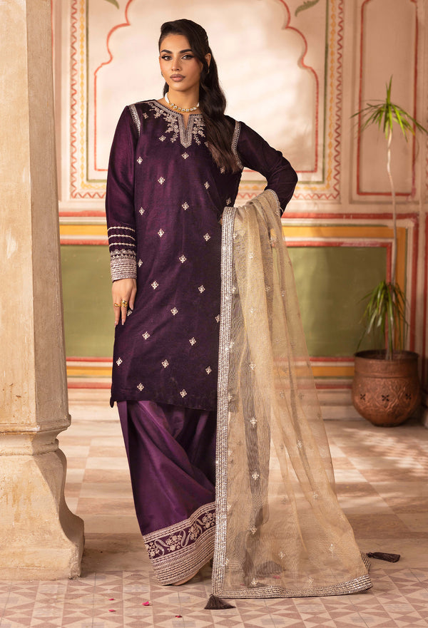Adans Libas | Velvet 25 | 7526 V by Adans Libas - Designer Dress  - Type : Ladies Clothes - Available at Libayah - 100% Original 