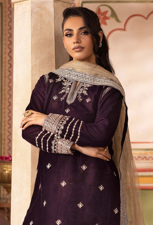 Adans Libas | Velvet 25 | 7526 V by Adans Libas - Designer Dress  - Type : Ladies Clothes - Available at Libayah - 100% Original 