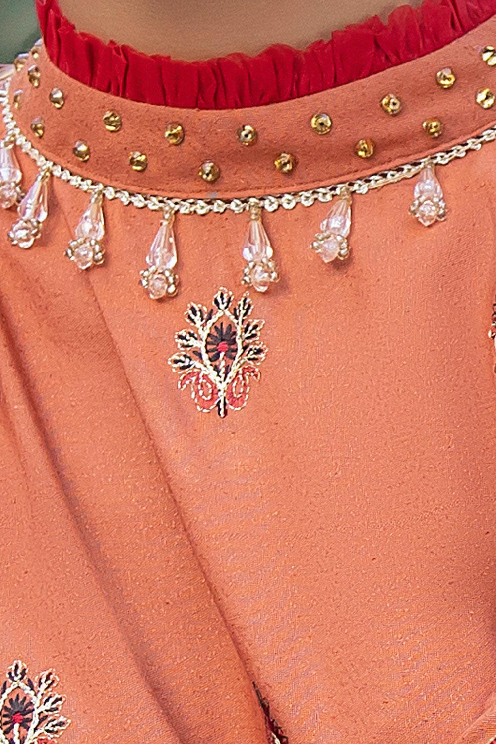 Gul Ahmed | Winter Collection 24 | Karandi Dupatta AY-42005 by Gul Ahmed - Designer Dress - Type: Ladies Clothes - Available at Libayah - 100% Original
