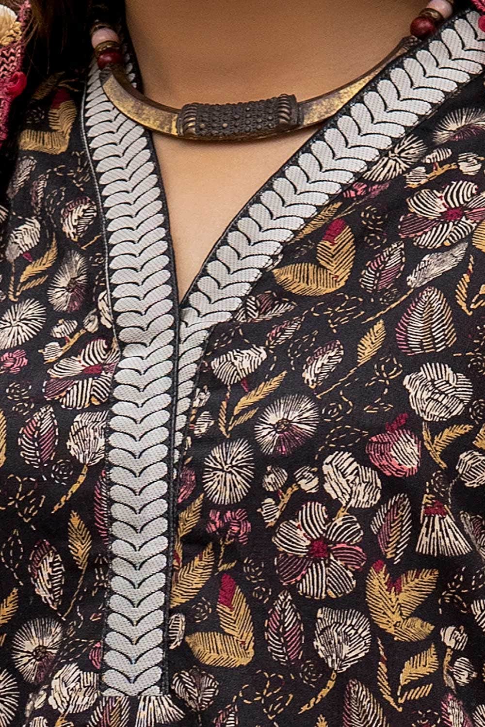 Gul Ahmed | Winter Collection 24 | Twill Cotton Linen Dupatta CV-42012 by Gul Ahmed - Designer Dress - Type: Ladies Clothes - Available at Libayah - 100% Original