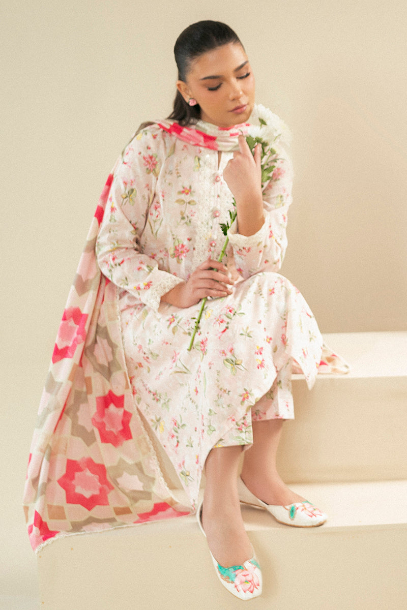 Cross Stitch | Daily Lawn 24 | CRYSTAL AURA-3 PIECE LAWN SUIT