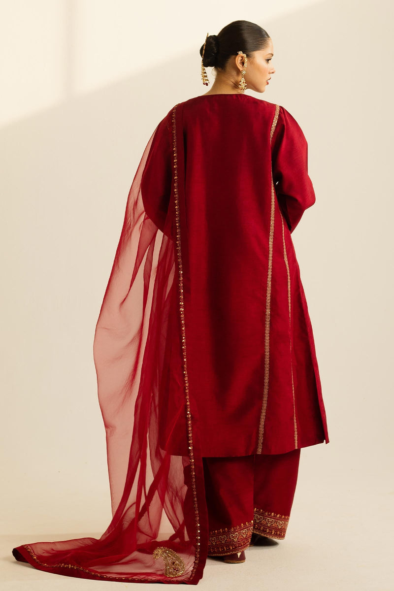 Zara Shahjahan | Wedding Formals 2024 | ZC-4001 by Zara Shahjahan - Designer Dress - Type: Ladies Clothes - Available at Libayah - 100% Original