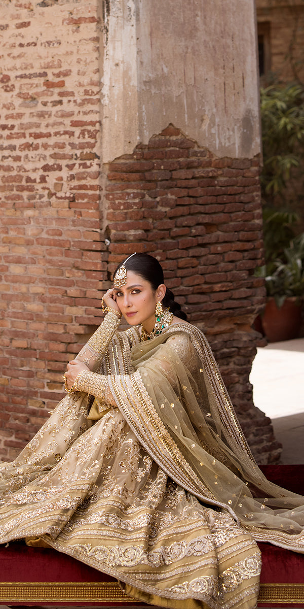 Erum Khan | Jahan Wedding Formals | FARIDA by Erum Khan - Designer Dress - Type: Ladies Clothes - Available at Libayah - 100% Original