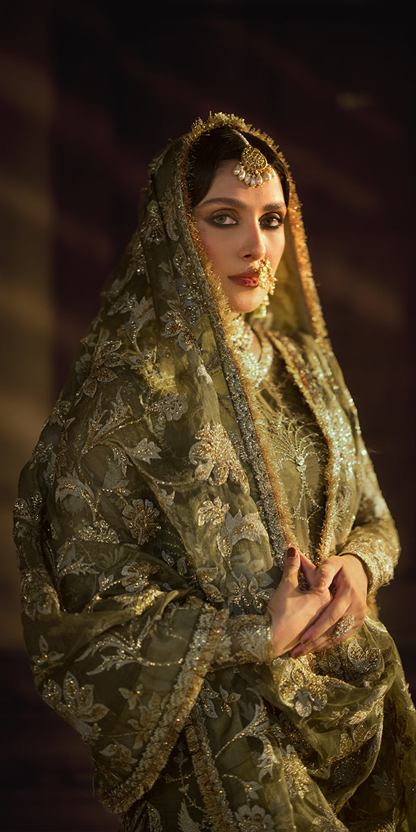 Erum Khan | Jahan Wedding Formals | MALIKA JAN by Erum Khan - Designer Dress - Type: Ladies Clothes - Available at Libayah - 100% Original