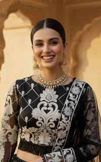 Threads and Motifs | Formal Outfits | Blouse With Lehenga by Threads and Motifs - Designer Dress  - Type : Ladies Clothes - Available at Libayah - 100% Original 