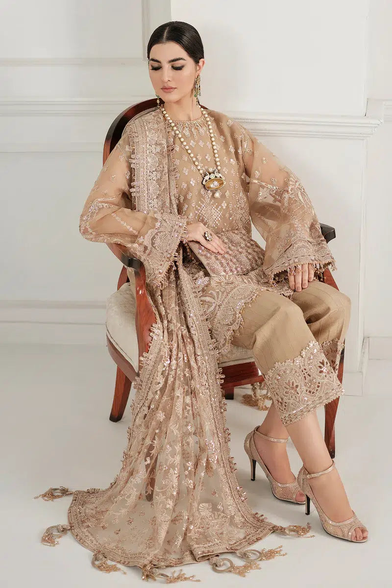 Buy Baroque | Chantelle 23 | CH10-04 - Designer Dress - Type: Pakistani Dress - Available at Libayah