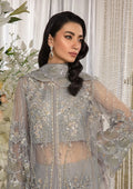 Elaf Premium | Evara Formals 24 | EFE-04 DOVE by Elaf Premium - Designer Dress - Type: The Formal Exhibit - Available at Libayah - 100% Original