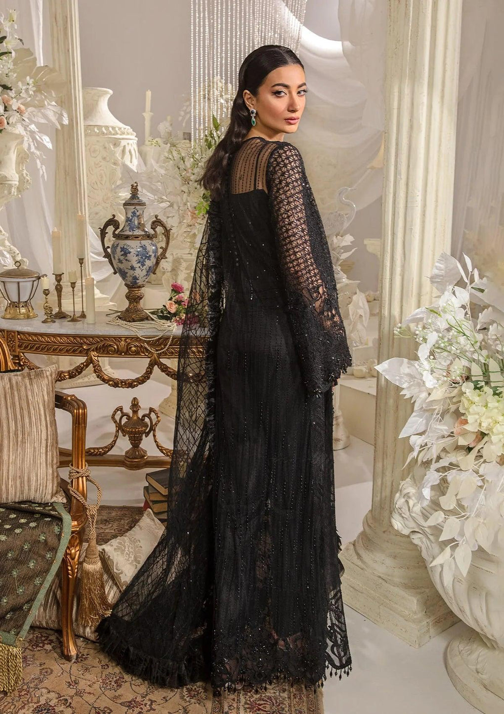Elaf Premium | Evara Formals 24 | EFE-05 MAJESTY by Elaf Premium - Designer Dress - Type: The Formal Exhibit - Available at Libayah - 100% Original