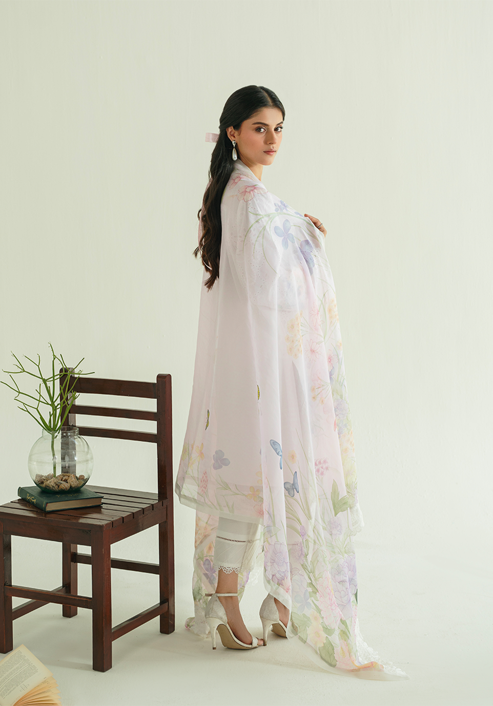 Zarqash | Whispers of Summer | FLORAL REVIERIE - Designer Dress - Type : Ladies Clothes - Available at Libayah - 100% Original