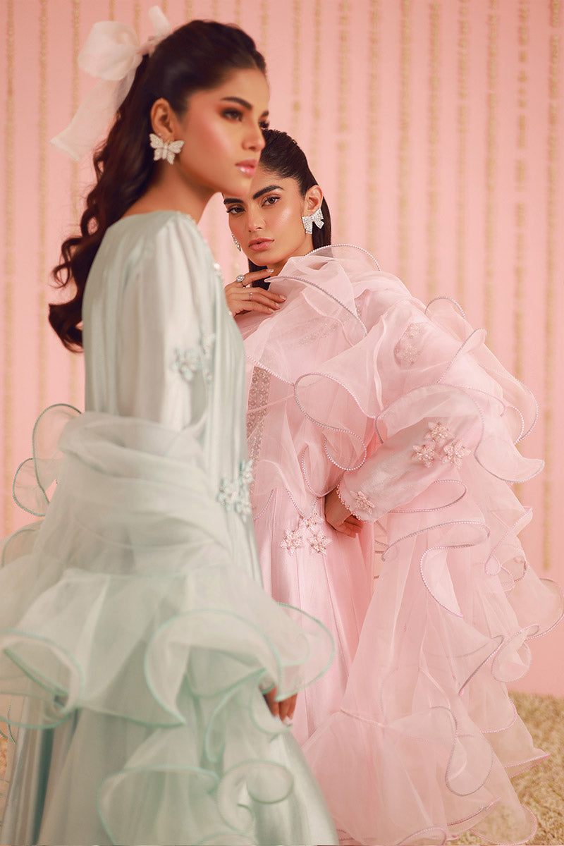 Chic Ophicial | Ruffles Collection | Mint Haze by Chic Ophicial - Designer Dress - Type: Ladies Clothes - Available at Libayah - 100% Original