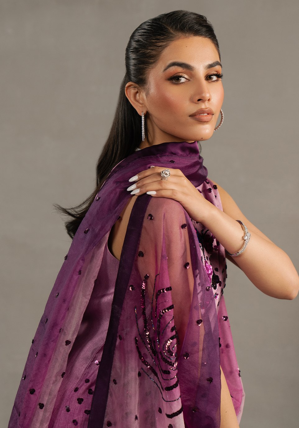 Zarqash | Silk Edit | ZQS 003 GIANNA by Zarqash - Designer Dress - Type: Ladies Clothes - Available at Libayah - 100% Original