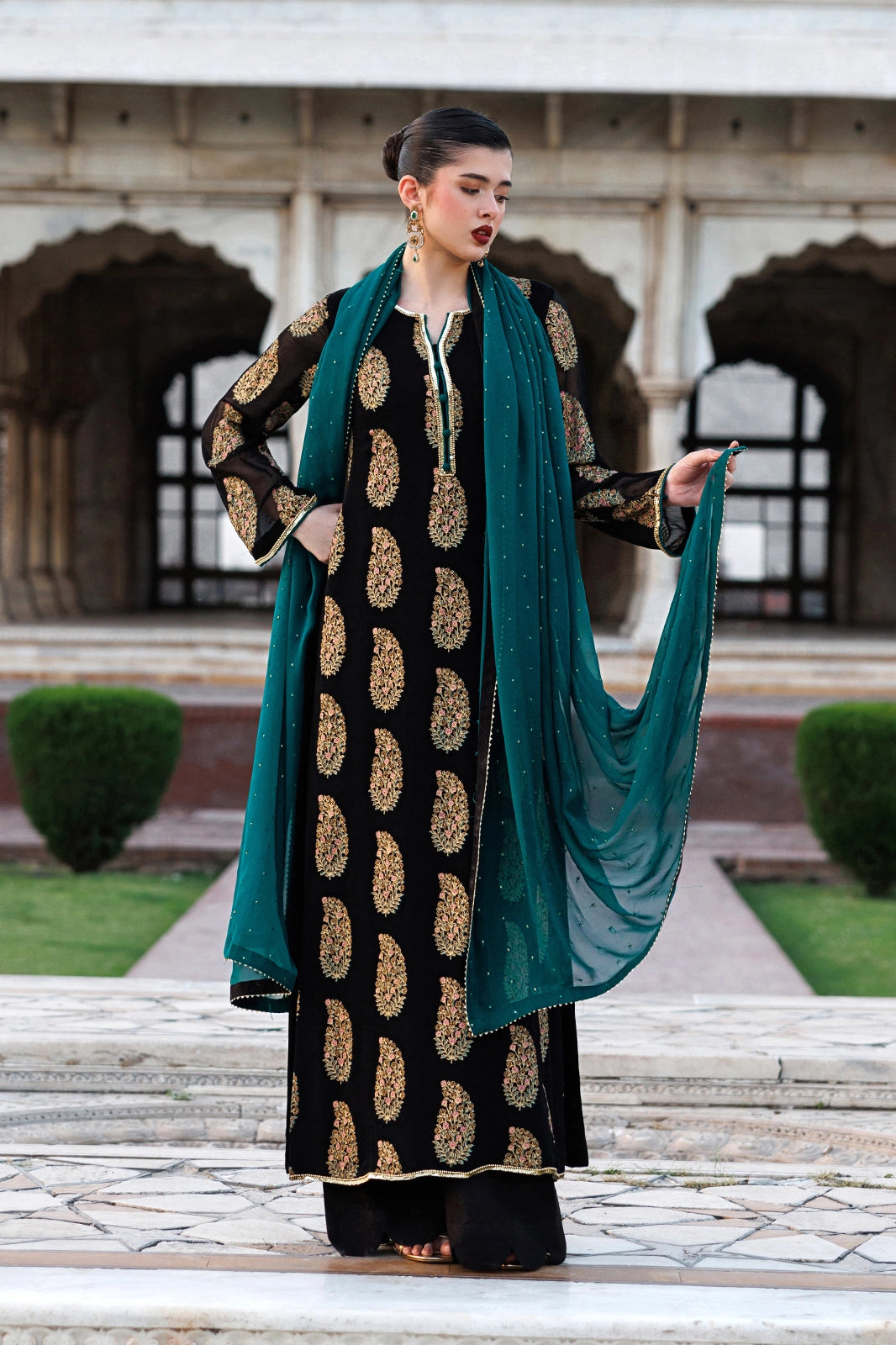 Afrozeh | Basic Pret 26 RTW | NACRE by Afrozeh - Designer Dress  - Type : Ladies Clothes - Available at Libayah - 100% Original 