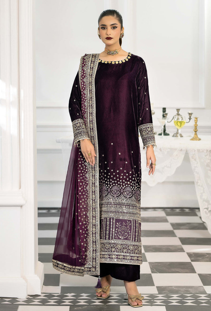 VELVET 7780 – authentic Pakistani formal dress from the Adans Libas Velvet 25 collection for women in the UK