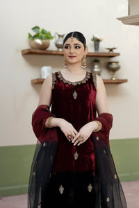 Purple Haze | Suraya Edit | SAHAR - by Libayah - Registered Vendor of : Purple Haze - 100% Original Designer Dress