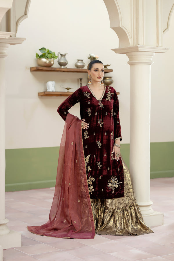 Purple Haze | Suraya Edit | YASNA - by Libayah - Registered Vendor of : Purple Haze - 100% Original Designer Dress