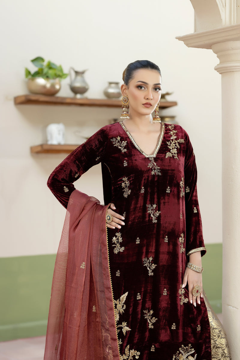 Purple Haze | Suraya Edit | YASNA - by Libayah - Registered Vendor of : Purple Haze - 100% Original Designer Dress