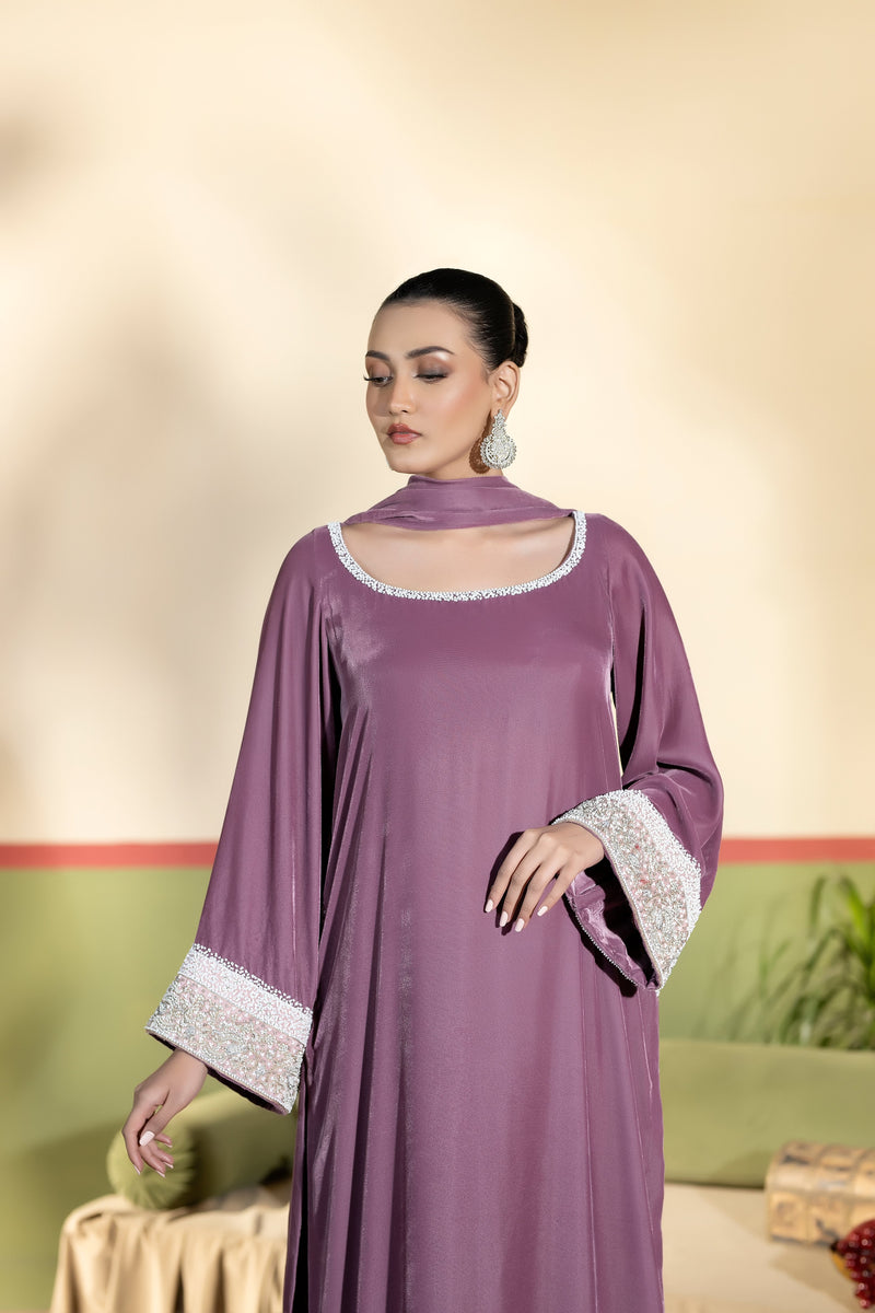 Purple Haze | Suraya Edit | ROYA - by Libayah - Registered Vendor of : Purple Haze - 100% Original Designer Dress