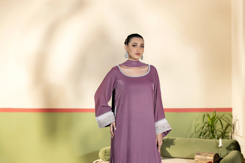 Purple Haze | Suraya Edit | ROYA - by Libayah - Registered Vendor of : Purple Haze - 100% Original Designer Dress