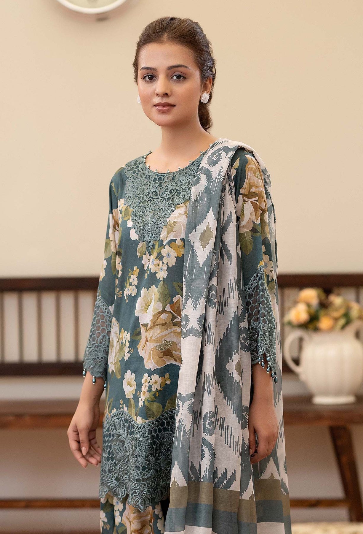 Adans Libas | Prints Eid Edit | 26672 by Adans Libas - Designer Dress - Type: Ladies Clothes - Available at Libayah - 100% Original