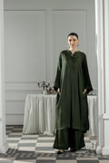 Purple Haze | Suraya Edit | Elegant in Olive - by Libayah - Registered Vendor of : Purple Haze - 100% Original Designer Dress