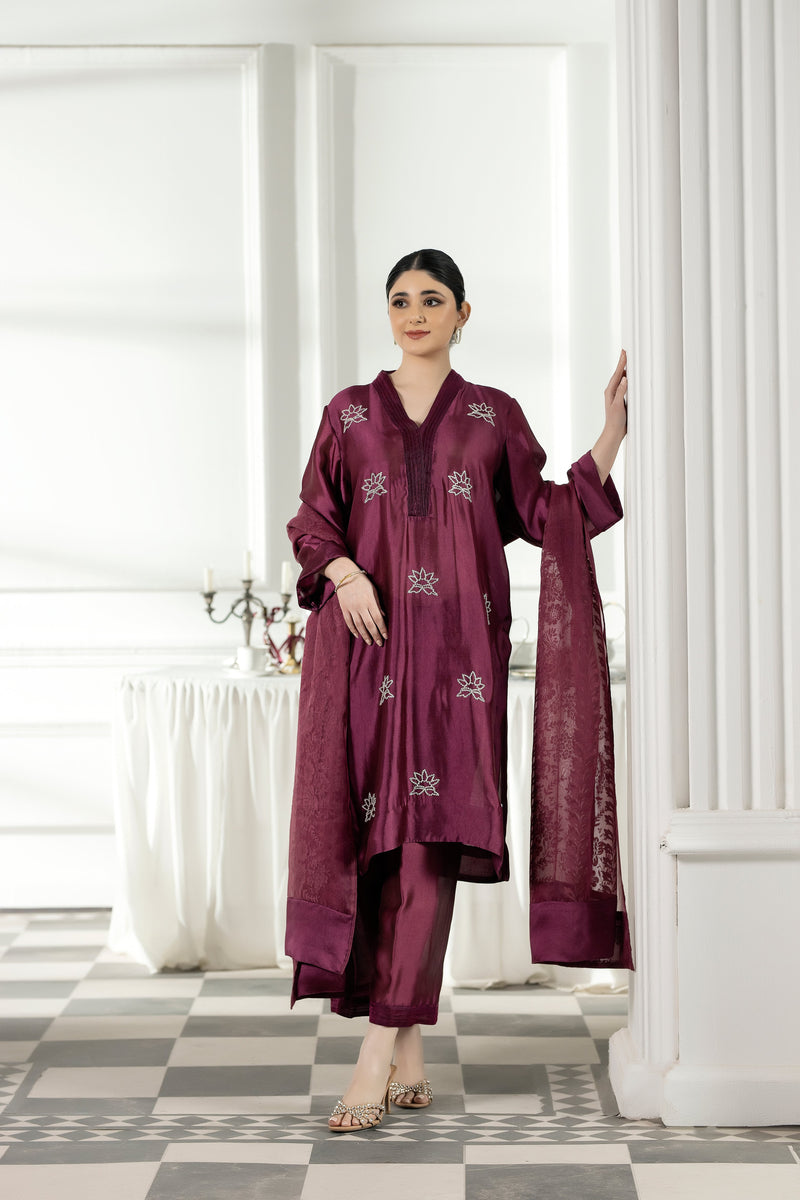 Purple Haze | Suraya Edit |Mulberry Magic - by Libayah - Registered Vendor of : Purple Haze - 100% Original Designer Dress