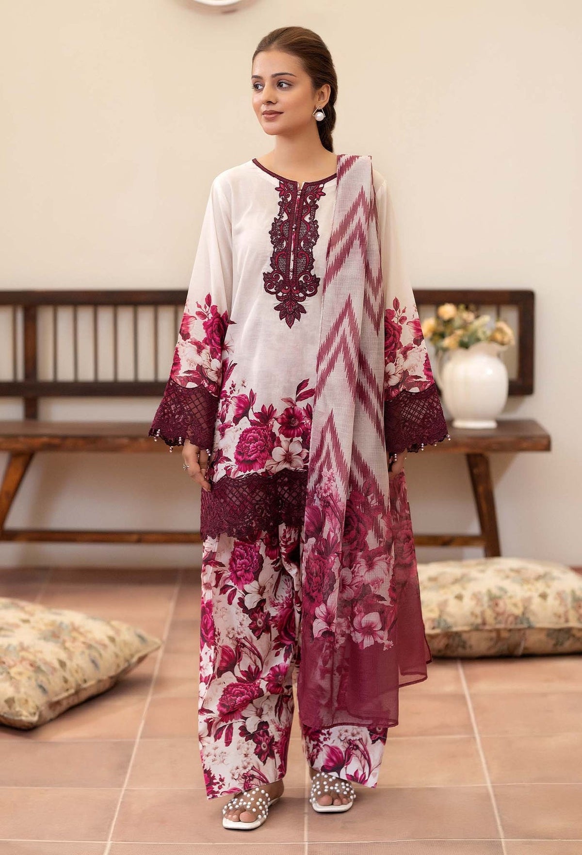 Adans Libas | Prints Eid Edit | 26676 by Adans Libas - Designer Dress - Type: Ladies Clothes - Available at Libayah - 100% Original