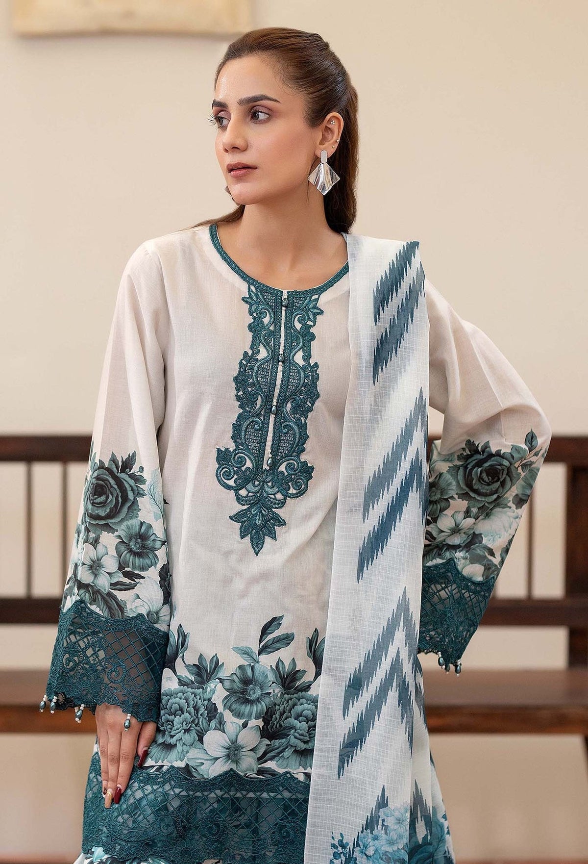 Adans Libas | Prints Eid Edit | 26678 by Adans Libas - Designer Dress - Type: Ladies Clothes - Available at Libayah - 100% Original