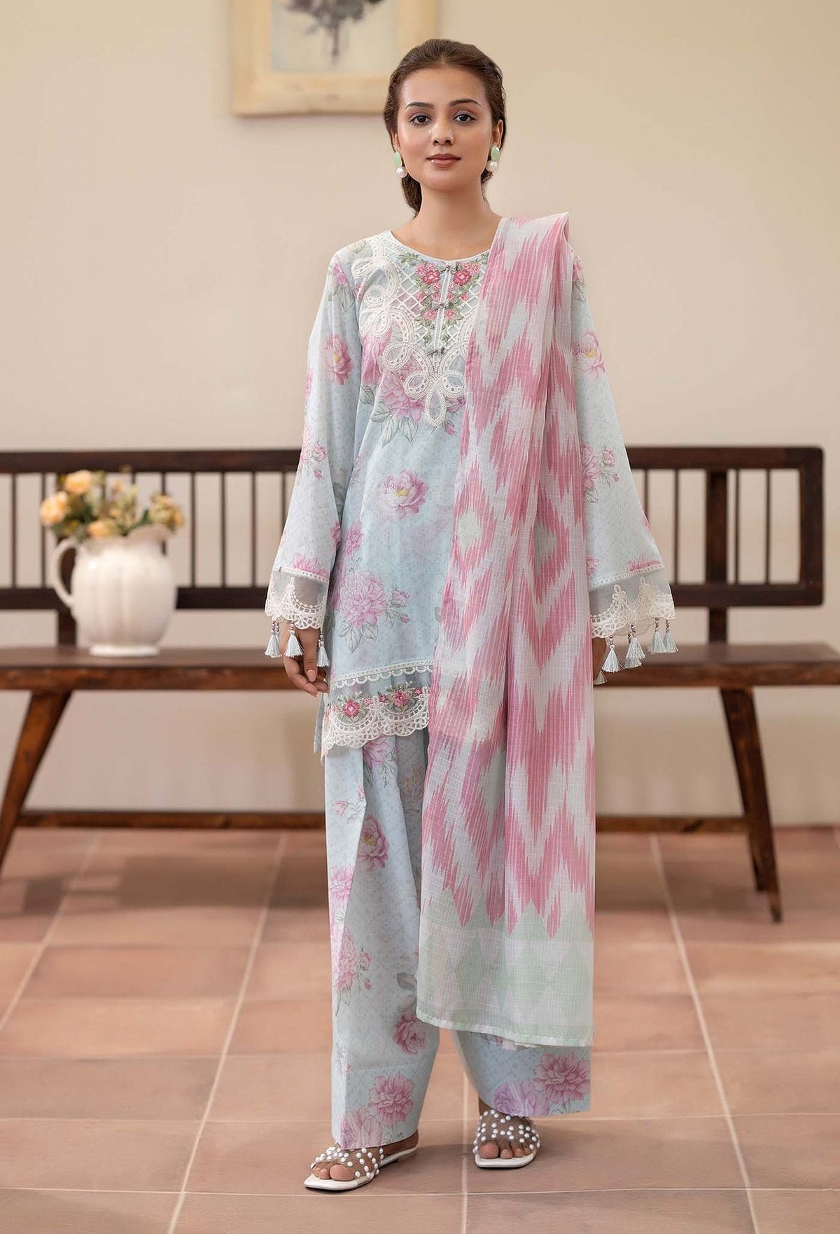 Adans Libas | Prints Eid Edit | 26680 by Adans Libas - Designer Dress - Type: Ladies Clothes - Available at Libayah - 100% Original