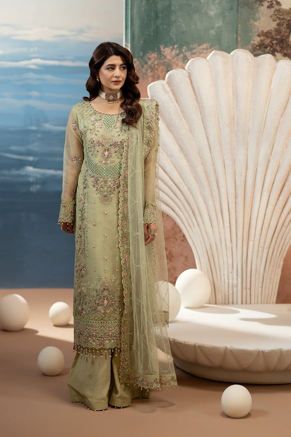 Raeesa Premium | Kimora Luxury Organza | HU-61 by Raeesa Premium - Designer Dress  - Type : Ladies Clothes - Available at Libayah - 100% Original 