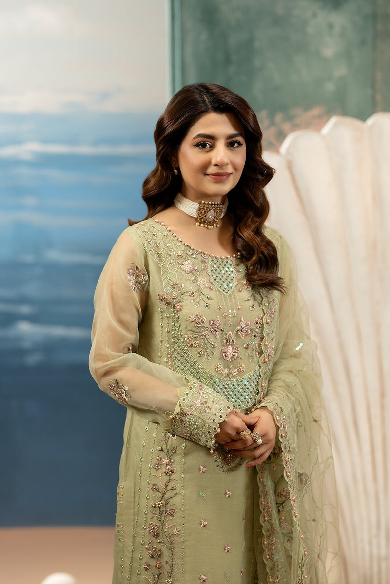 Raeesa Premium | Kimora Luxury Organza | HU-61 by Raeesa Premium - Designer Dress  - Type : Ladies Clothes - Available at Libayah - 100% Original 