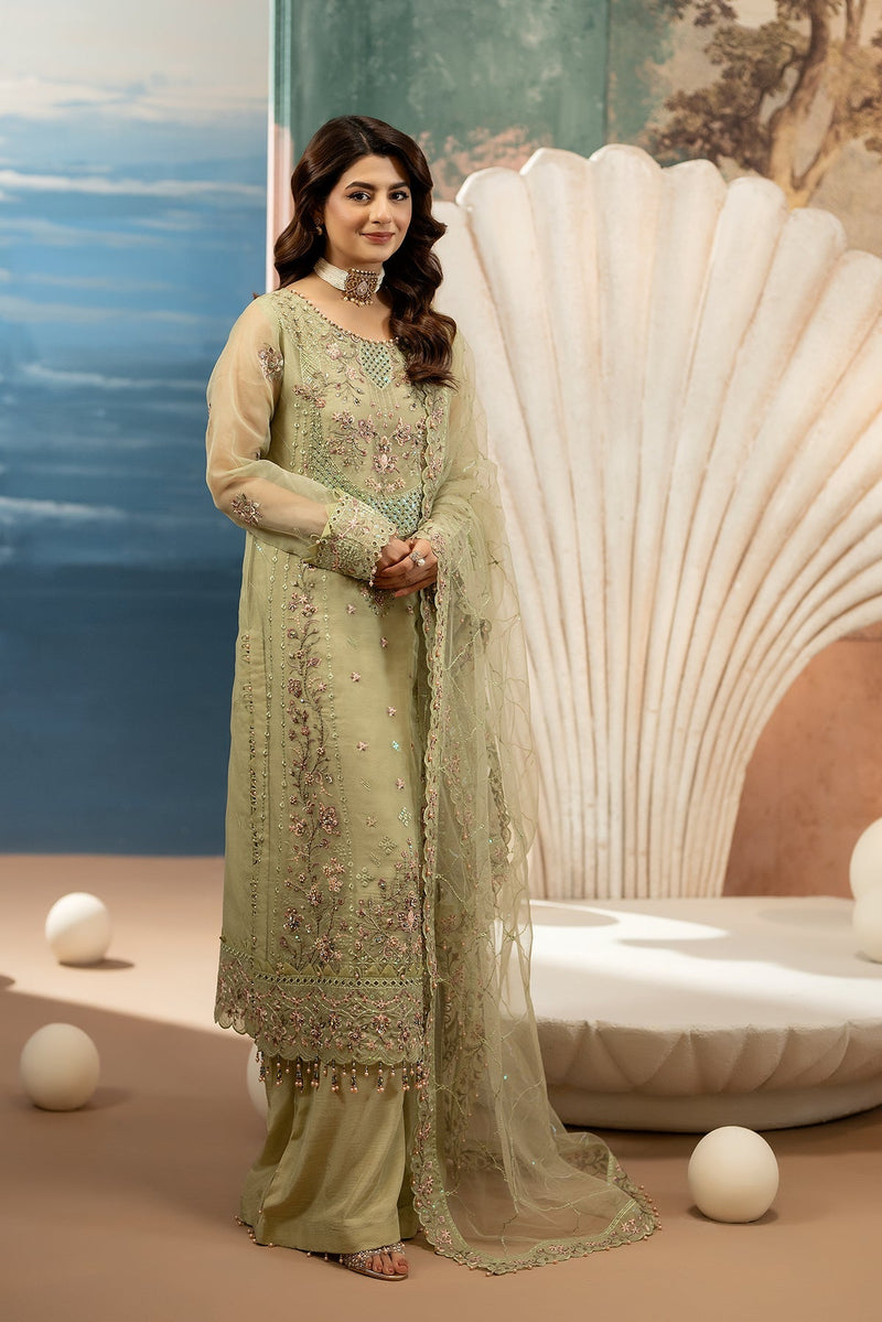 Raeesa Premium | Kimora Luxury Organza | HU-61 by Raeesa Premium - Designer Dress  - Type : Ladies Clothes - Available at Libayah - 100% Original 