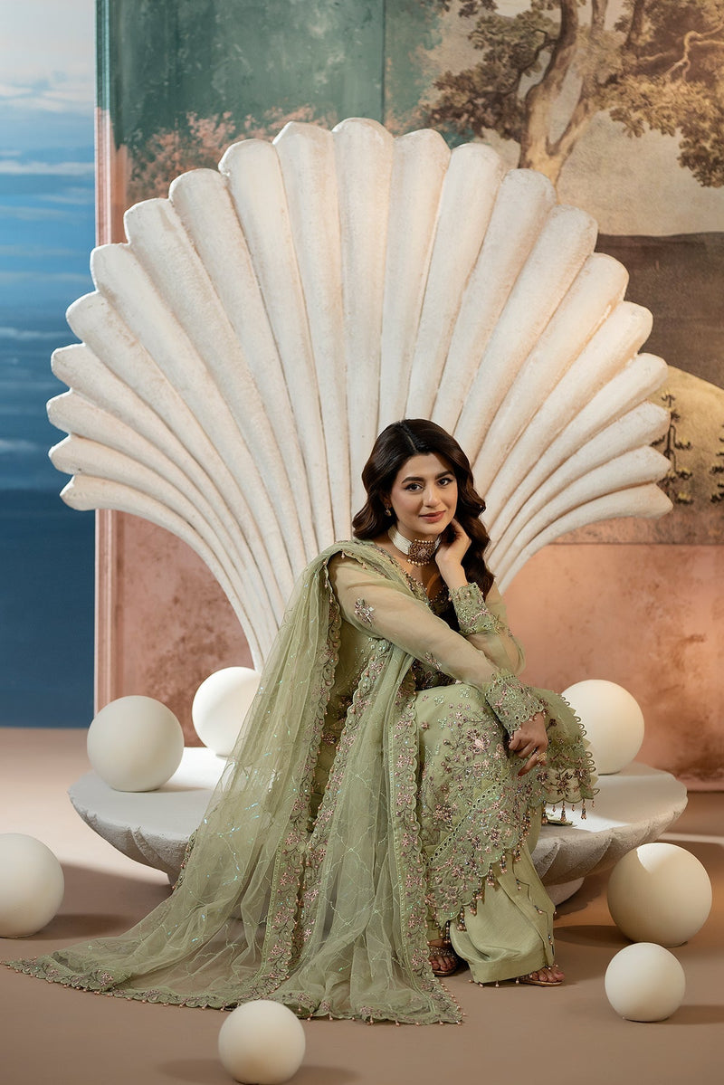 Raeesa Premium | Kimora Luxury Organza | HU-61 by Raeesa Premium - Designer Dress  - Type : Ladies Clothes - Available at Libayah - 100% Original 