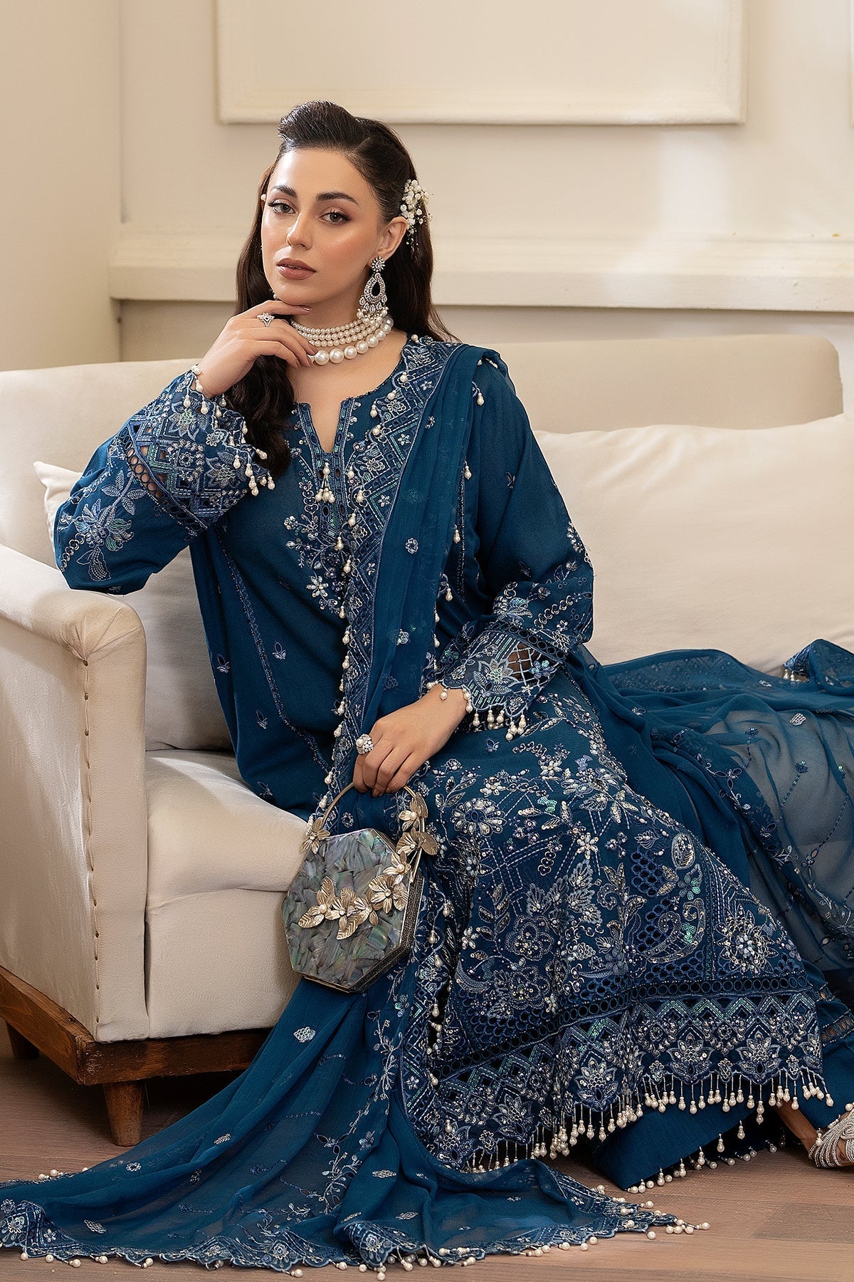 Raeesa Premium | Kimora Formals | HK - 03 by Raeesa Premium - Designer Dress - Type: Ladies Clothes - Available at Libayah - 100% Original