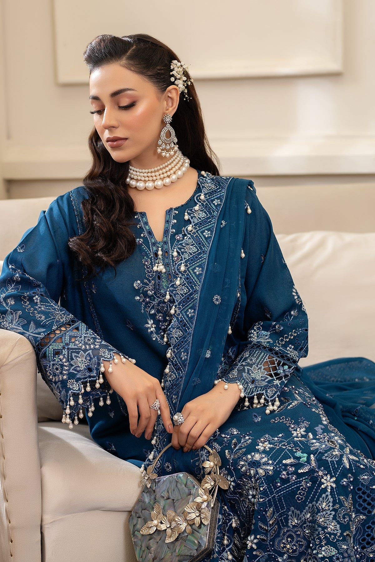 Raeesa Premium | Kimora Formals | HK - 03 by Raeesa Premium - Designer Dress - Type: Ladies Clothes - Available at Libayah - 100% Original
