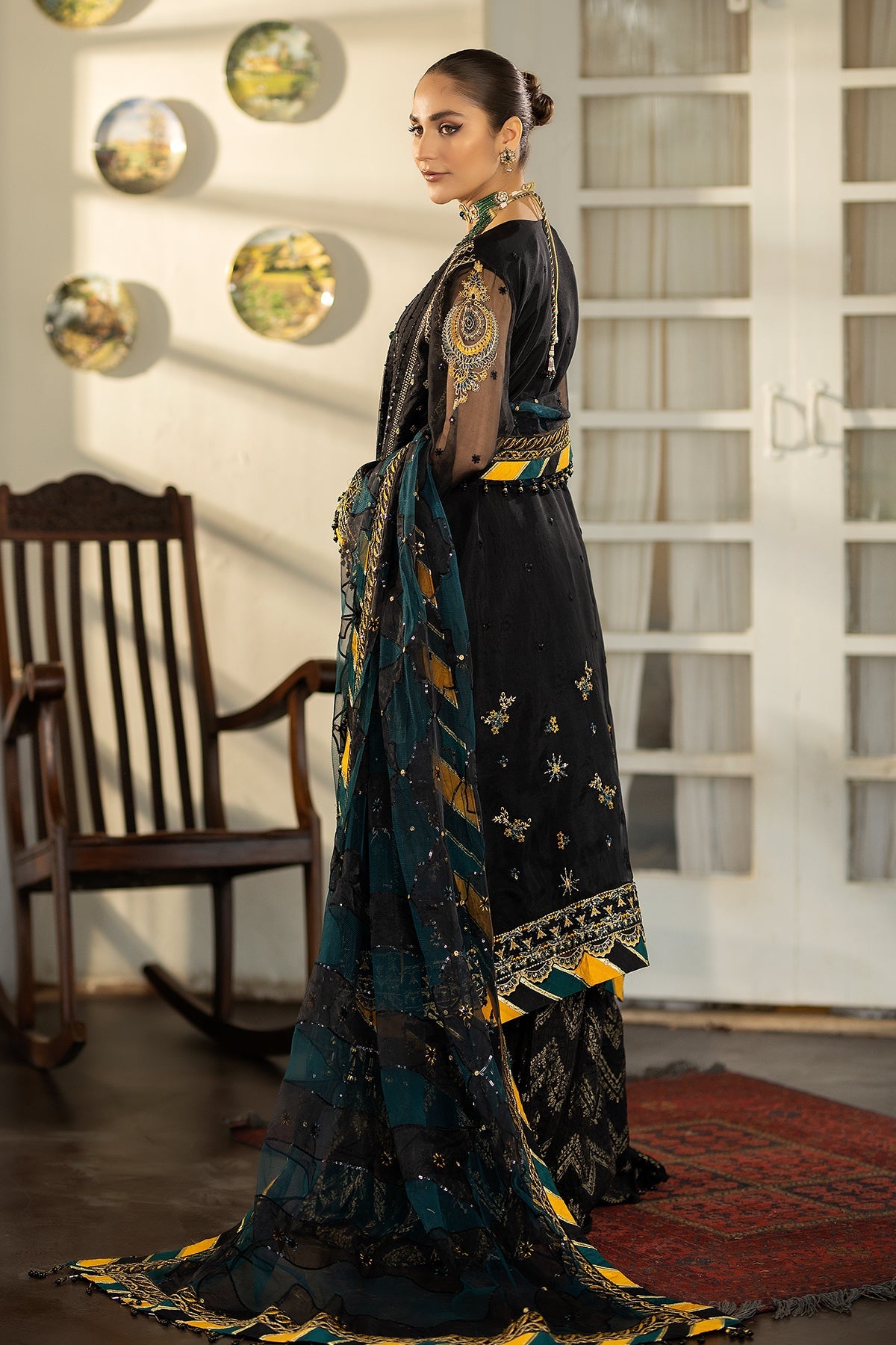 Raeesa Premium | Dehleez Formals | DL-1023 Rang -E-Vasl by Raeesa Premium - Designer Dress - Type: Formal - Available at Libayah - 100% Original