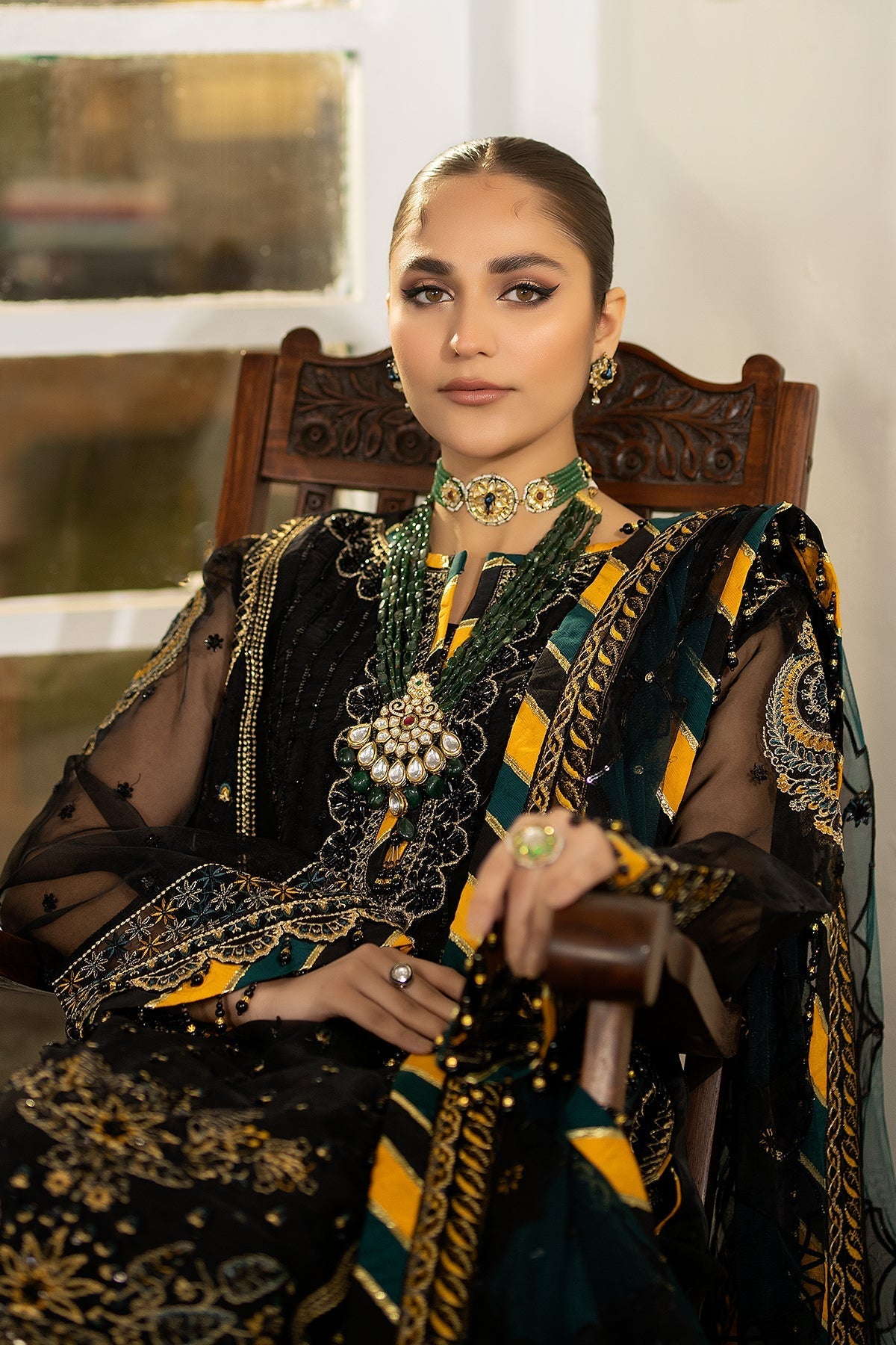 Raeesa Premium | Dehleez Formals | DL-1023 Rang -E-Vasl by Raeesa Premium - Designer Dress - Type: Formal - Available at Libayah - 100% Original