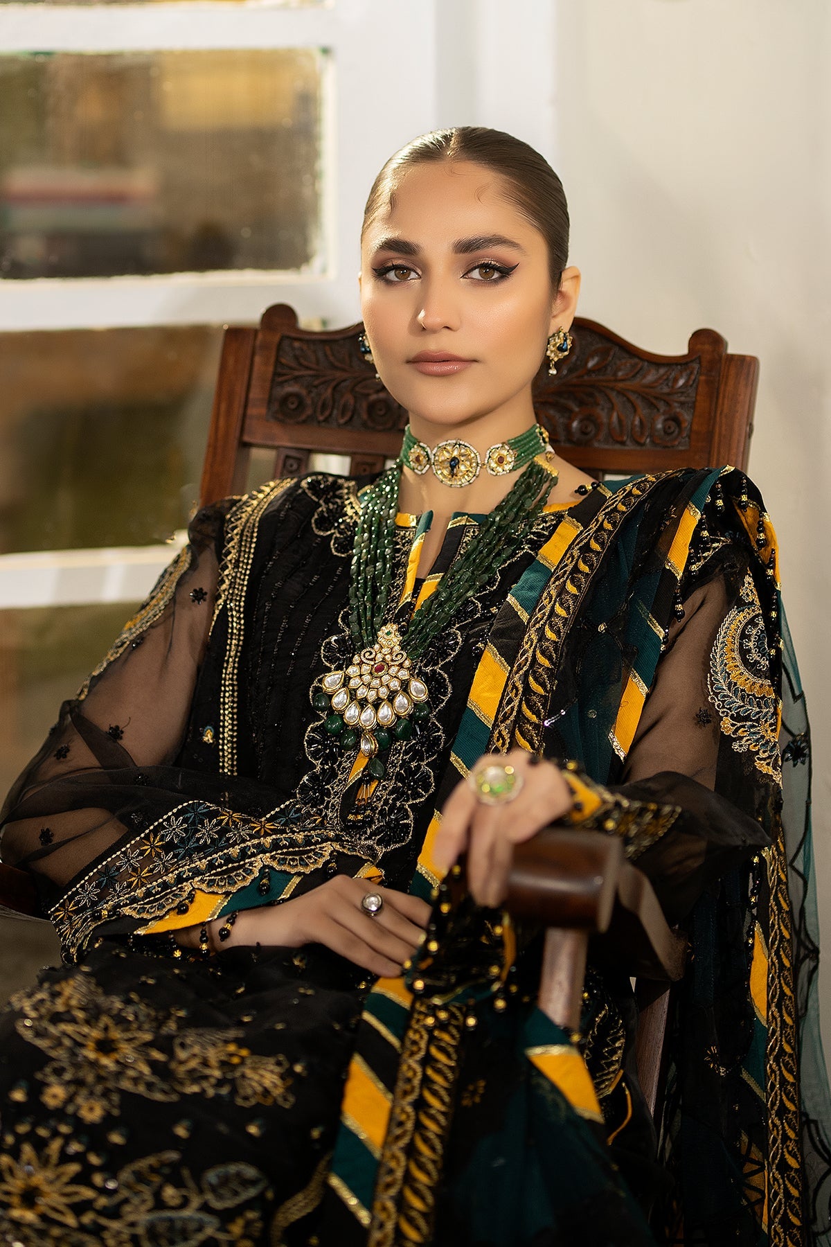 Raeesa Premium | Dehleez Formals | DL-1023 Rang -E-Vasl by Raeesa Premium - Designer Dress - Type: Formal - Available at Libayah - 100% Original