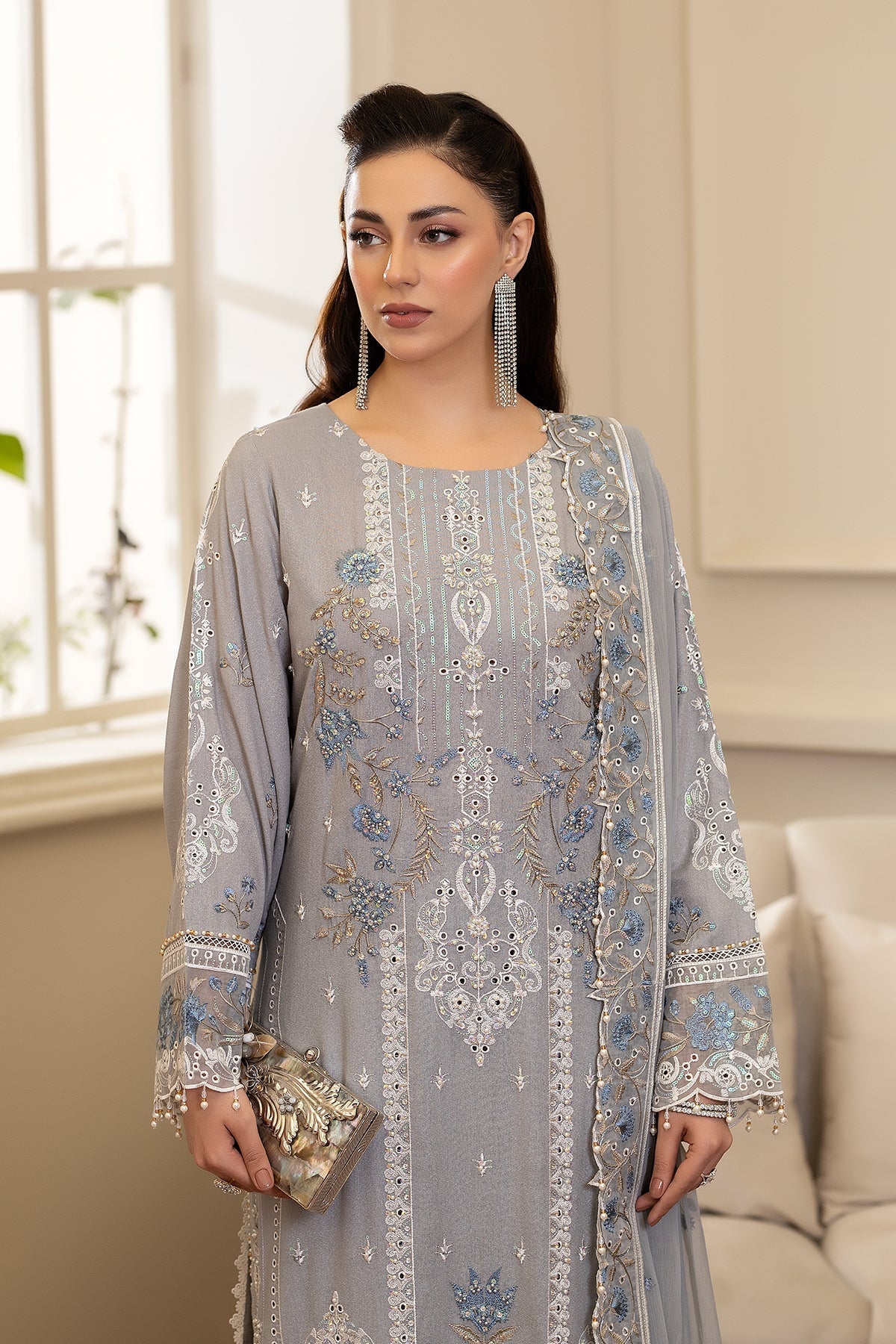 Raeesa Premium | Kimora Formals | HK - 02 by Raeesa Premium - Designer Dress - Type: Ladies Clothes - Available at Libayah - 100% Original