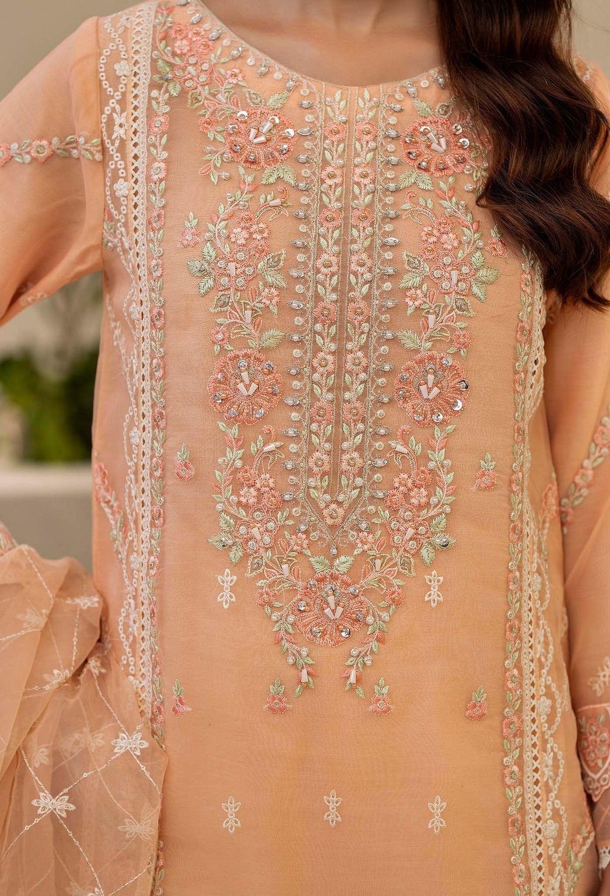 Adans Libas | Tissue De Luxe | DELUXE 444415 by Adans Libas - Designer Dress - Type: Ladies Clothes - Available at Libayah - 100% Original