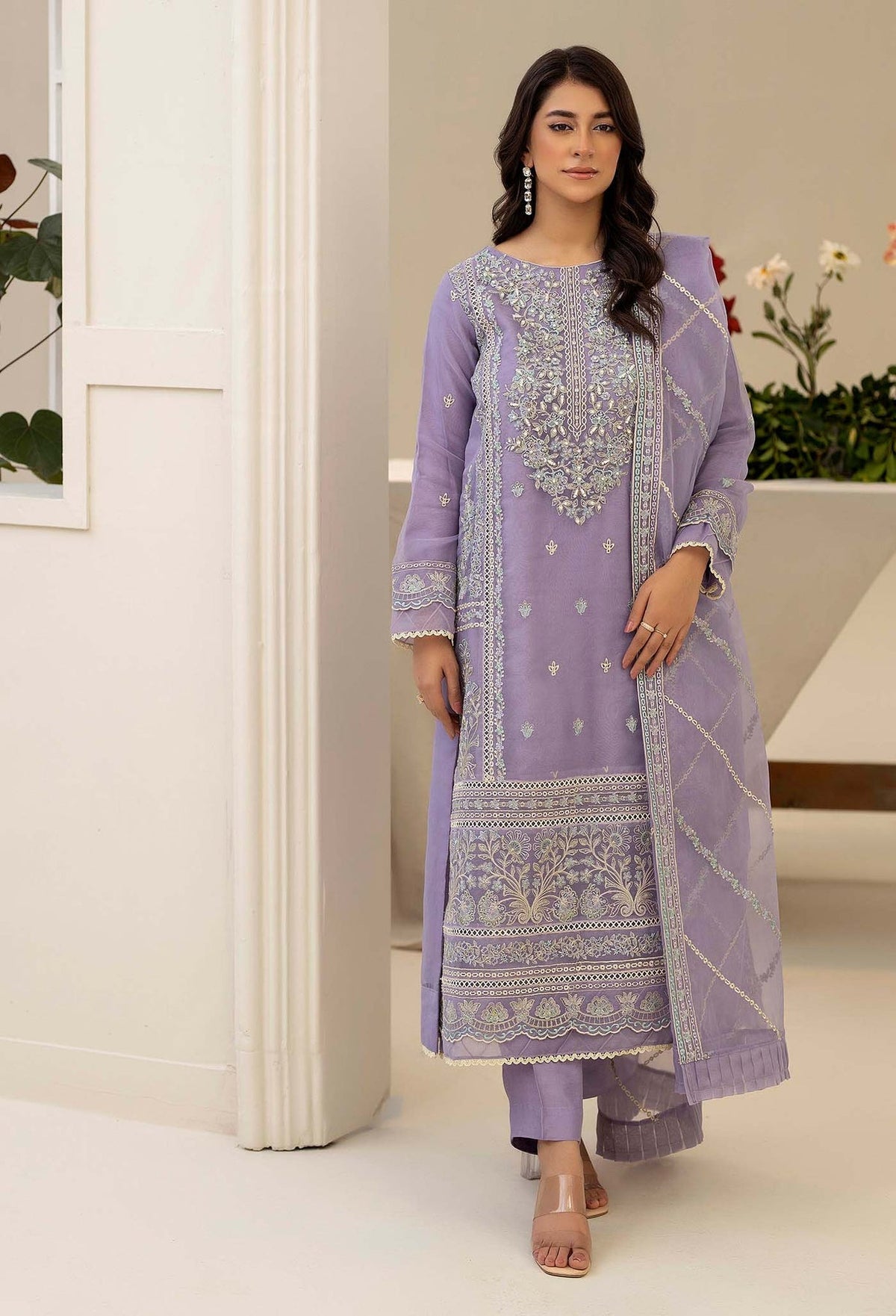 Adans Libas | Tissue De Luxe | DELUXE 444416 by Adans Libas - Designer Dress - Type: Ladies Clothes - Available at Libayah - 100% Original