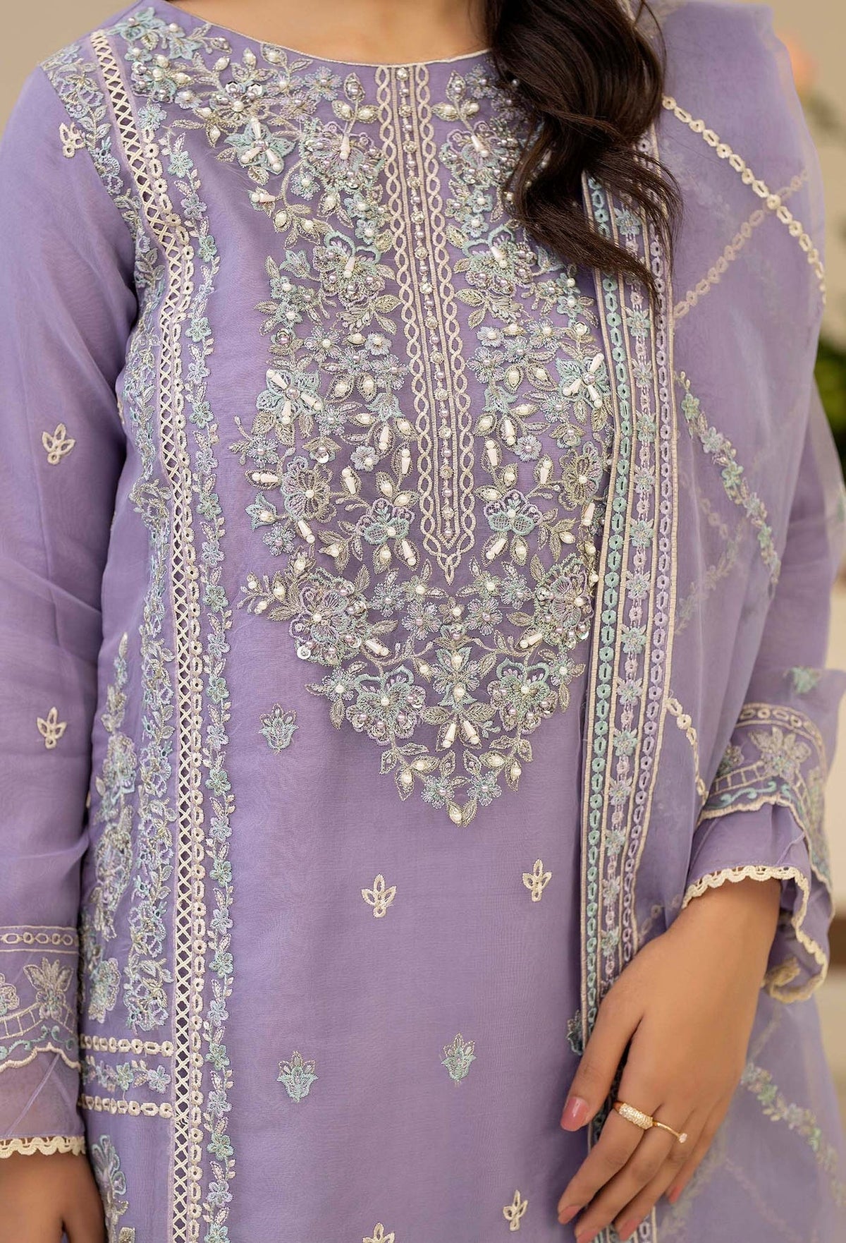 Adans Libas | Tissue De Luxe | DELUXE 444416 by Adans Libas - Designer Dress - Type: Ladies Clothes - Available at Libayah - 100% Original