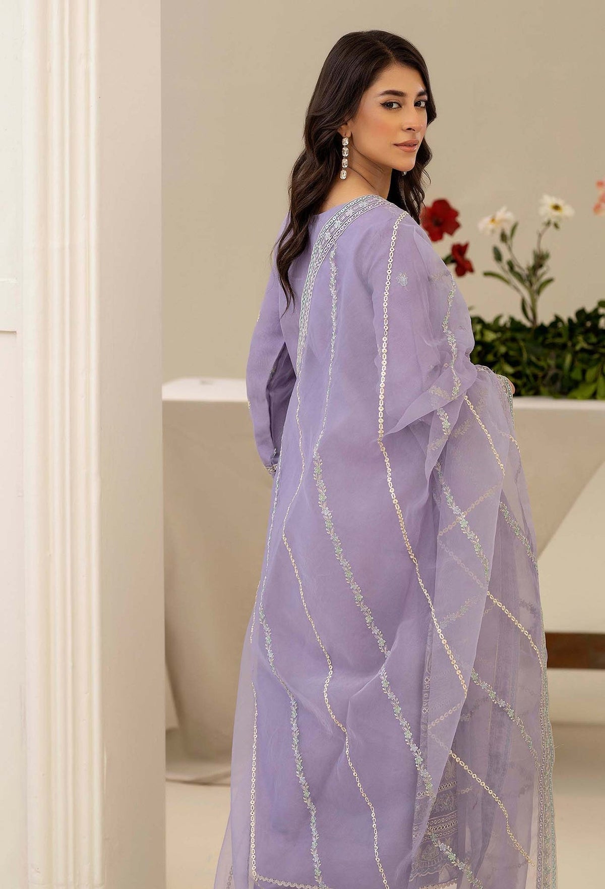 Adans Libas | Tissue De Luxe | DELUXE 444416 by Adans Libas - Designer Dress - Type: Ladies Clothes - Available at Libayah - 100% Original