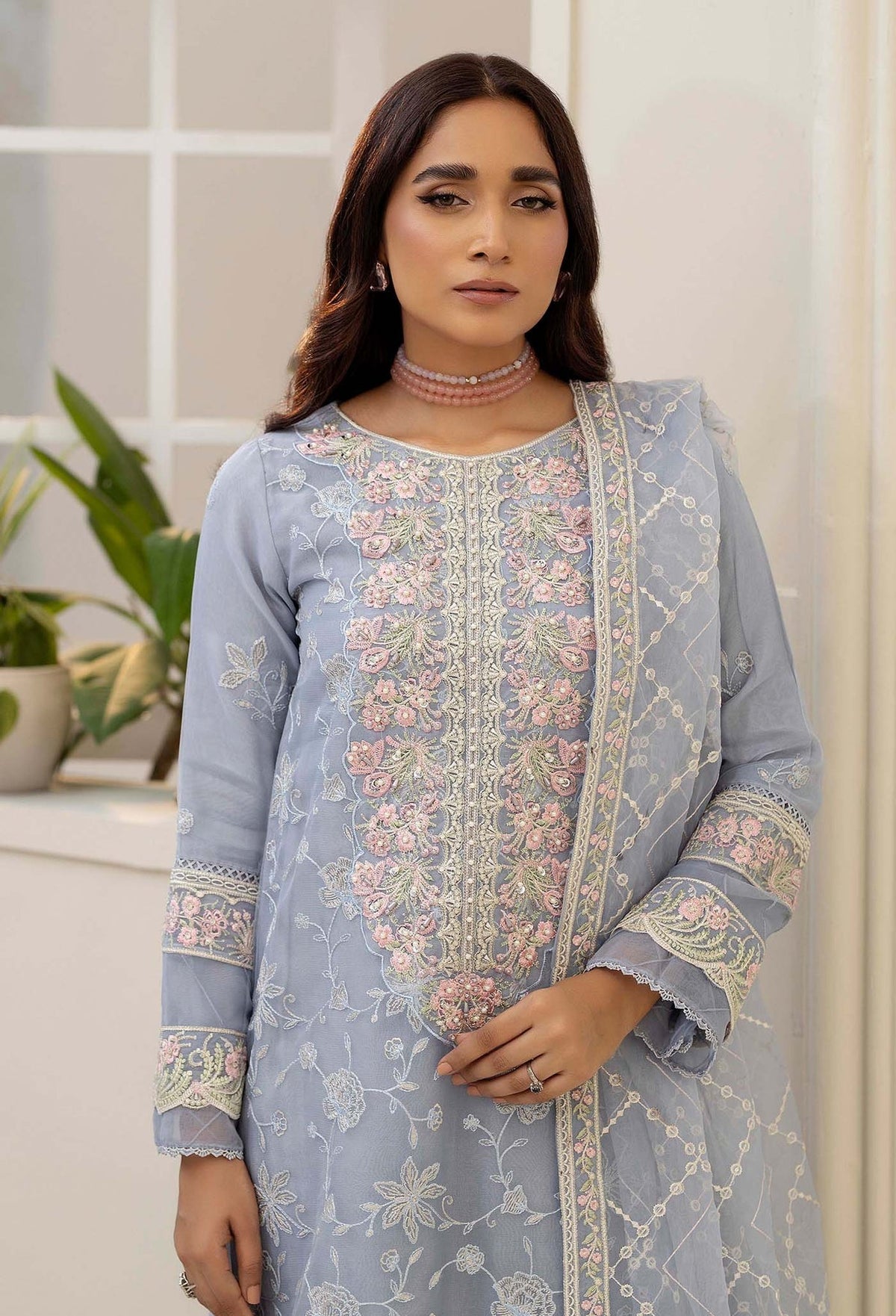 Adans Libas | Tissue De Luxe | DELUXE 444417 by Adans Libas - Designer Dress - Type: Ladies Clothes - Available at Libayah - 100% Original