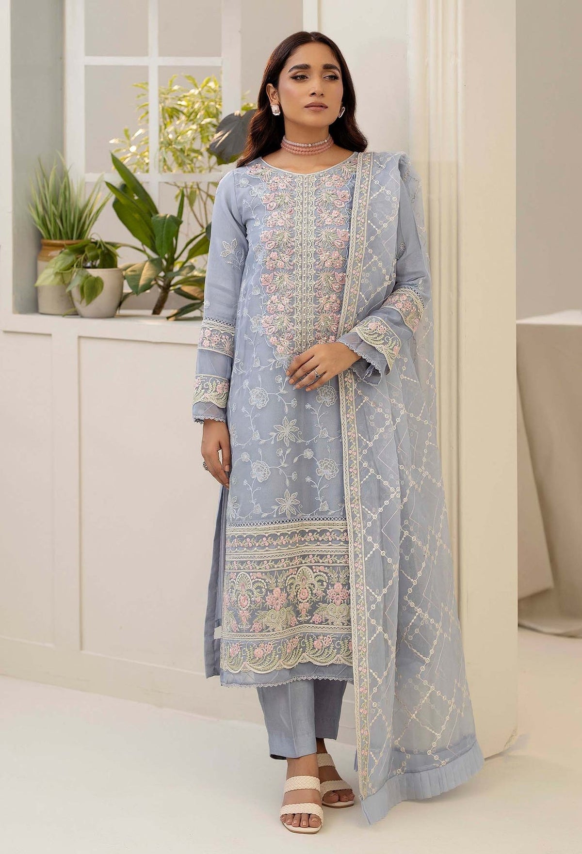 Adans Libas | Tissue De Luxe | DELUXE 444417 by Adans Libas - Designer Dress - Type: Ladies Clothes - Available at Libayah - 100% Original