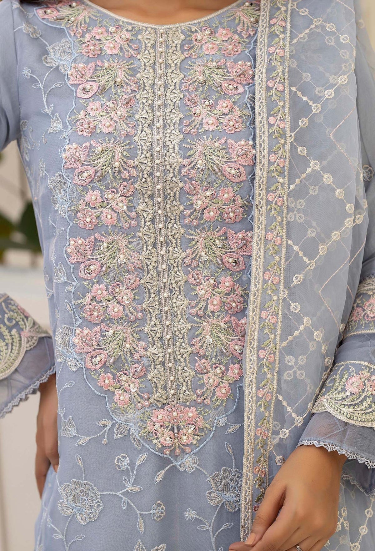 Adans Libas | Tissue De Luxe | DELUXE 444417 by Adans Libas - Designer Dress - Type: Ladies Clothes - Available at Libayah - 100% Original