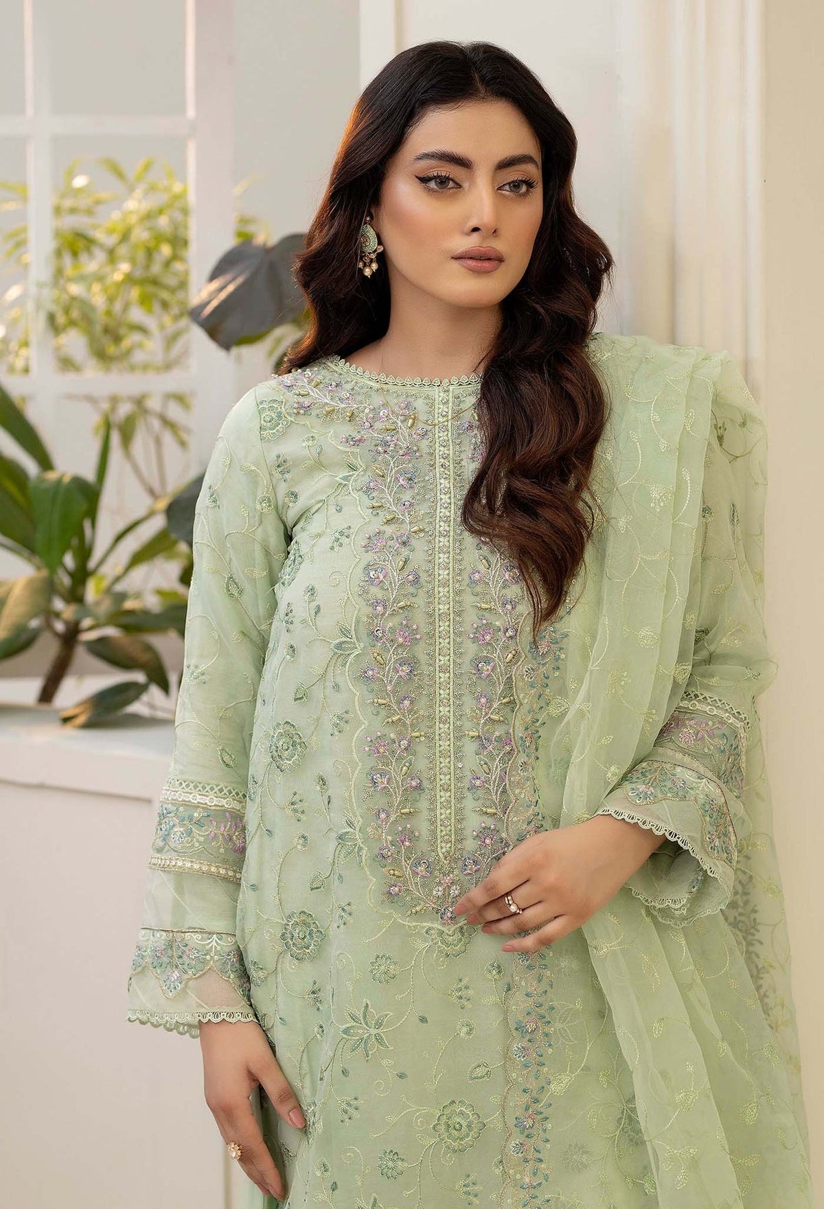 Adans Libas | Tissue De Luxe | DELUXE 444418 by Adans Libas - Designer Dress - Type: Ladies Clothes - Available at Libayah - 100% Original